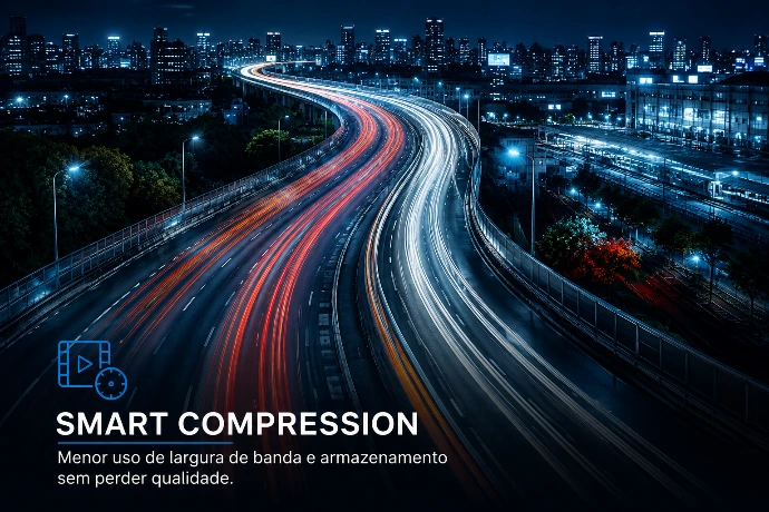 Tecnologia Pelco Smart Compression