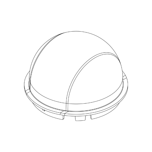 [DMBBL-1011] IR Dome bubble replacement, 4.7" Dia