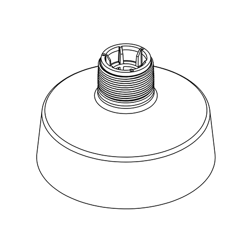 [H4SL-MT-NPTA1] NPT Adapter for H5SL/H4SL Dome Cameras