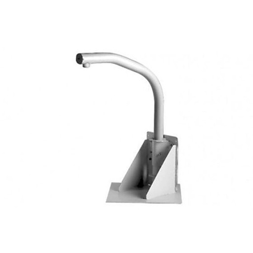 [PP351-PIPE-SW] Parapet wall mount for Spectra and DF5 outdoor pendant style domes. Mounts to inside or outside of parapet wall.