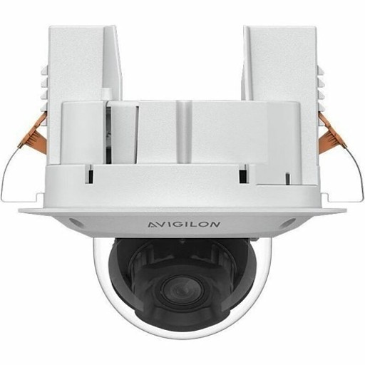 Parapet adapter mount for Spectra and DF5 series pendant domes utilizing 1.5-inch NPT threaded pipe for mounting. Mounts to inside or outside of parapet wall. Removable end cap. Gray