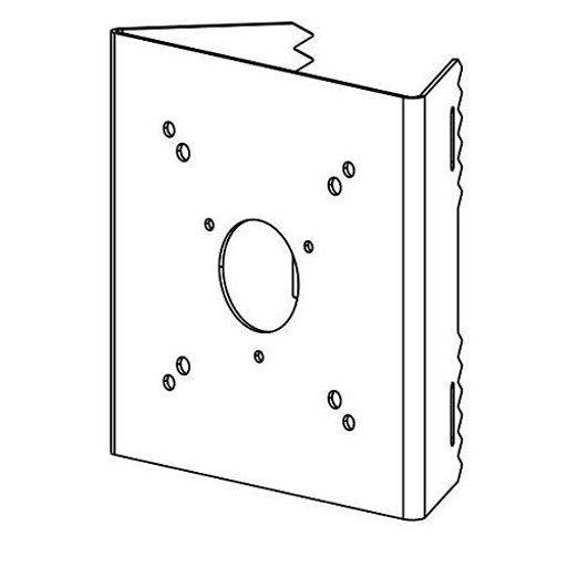 [SRXV-PLM] Parapet Wall Arm Mount Large for Outdoor Pendant Camera