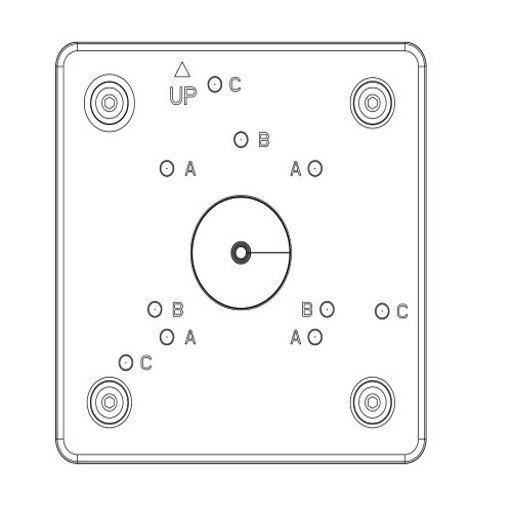 Junction Box for Sarix Value IFV Fixed Lens Turrets and IBV Bullets