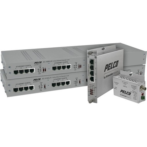 [EC-1516CL-R] EConnect Local Sixteen Port Coax with Pass Through PoE to 15 Watts 1 RU