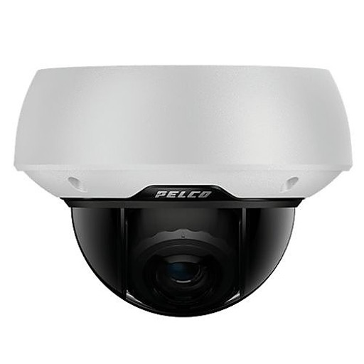 [SRXE4-2V12-EMD-1] Sarix Enhanced Outdoor Dome 2MP 2.8-8mm lens IR Clear Bubble Surface Mount True WDR Advanced Analytics