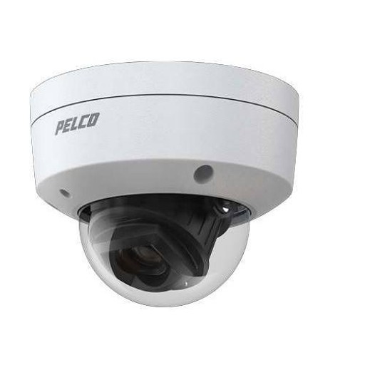 8MP Sarix Pro 4 Environmental Dome  4.4-9.3mm P-iris lens  Surface Mount  True WDR  SureVision  Pelco Smart Analytics