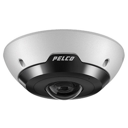 [IMF122-1ES] 12MP Fisheye Environmental Surface Mount IP Camera Client Side Dewarping True WDR 30 FPS Smart Analytics