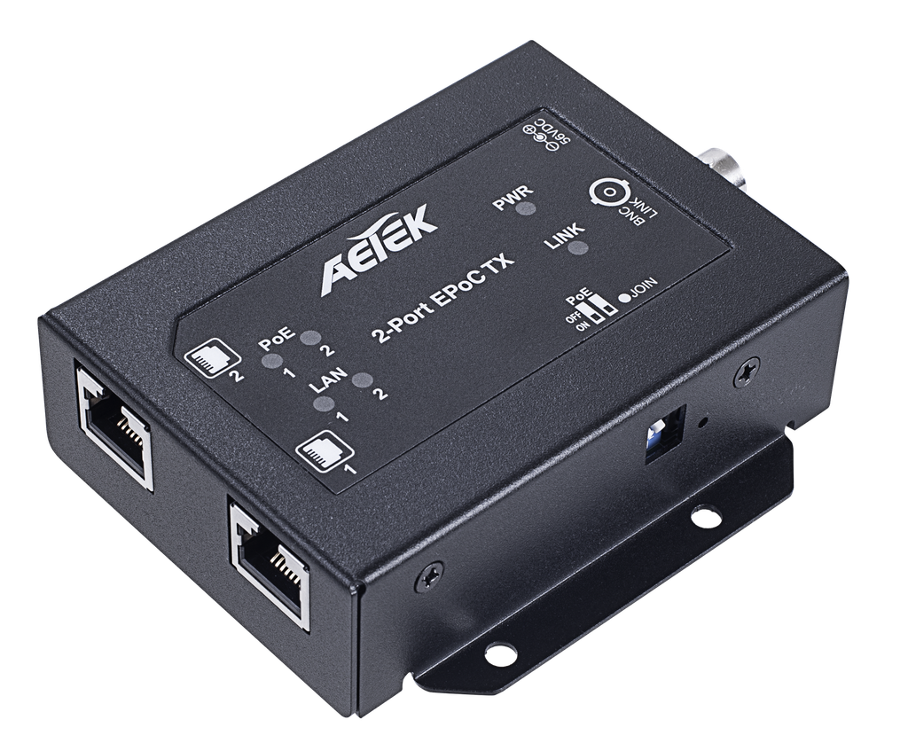 [XE10-110-TX-
(camera-site)] 1-1 Indoor EPoC Transmitter (TX)