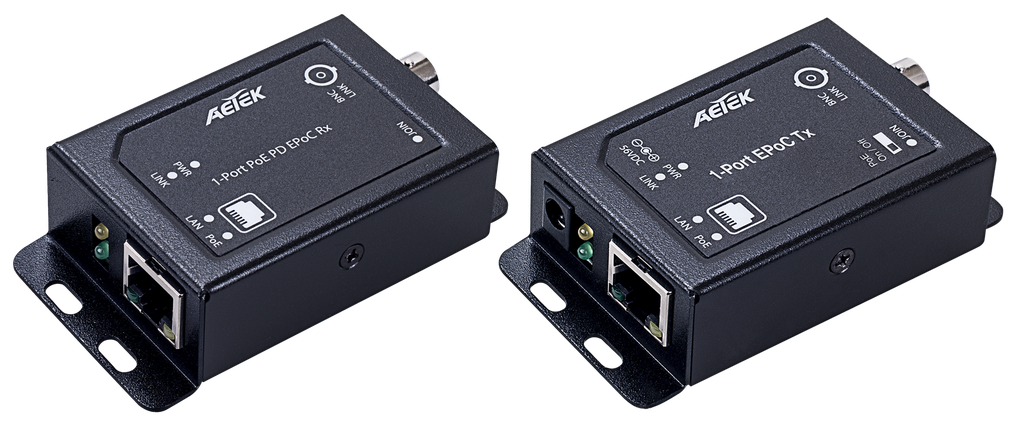 [XE11-110-kit-A] XE11-110-RX PoE EPoC adapter x1
XE10-110-TX EPoC adapter x1