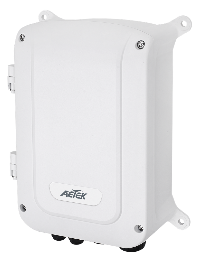 Outdoor 4x90W bt PoE, 2xSFP, 2xRJ45 L2 PRO Managed Switch
Built-in Network Topology System (NTS) software 
Total power budget: 250W
IP67/ IK10 cast aluminum cabinet
6KV PoE surge protection, 40KV AC surge protection
Operating temperature: -40°C ~ 65°C