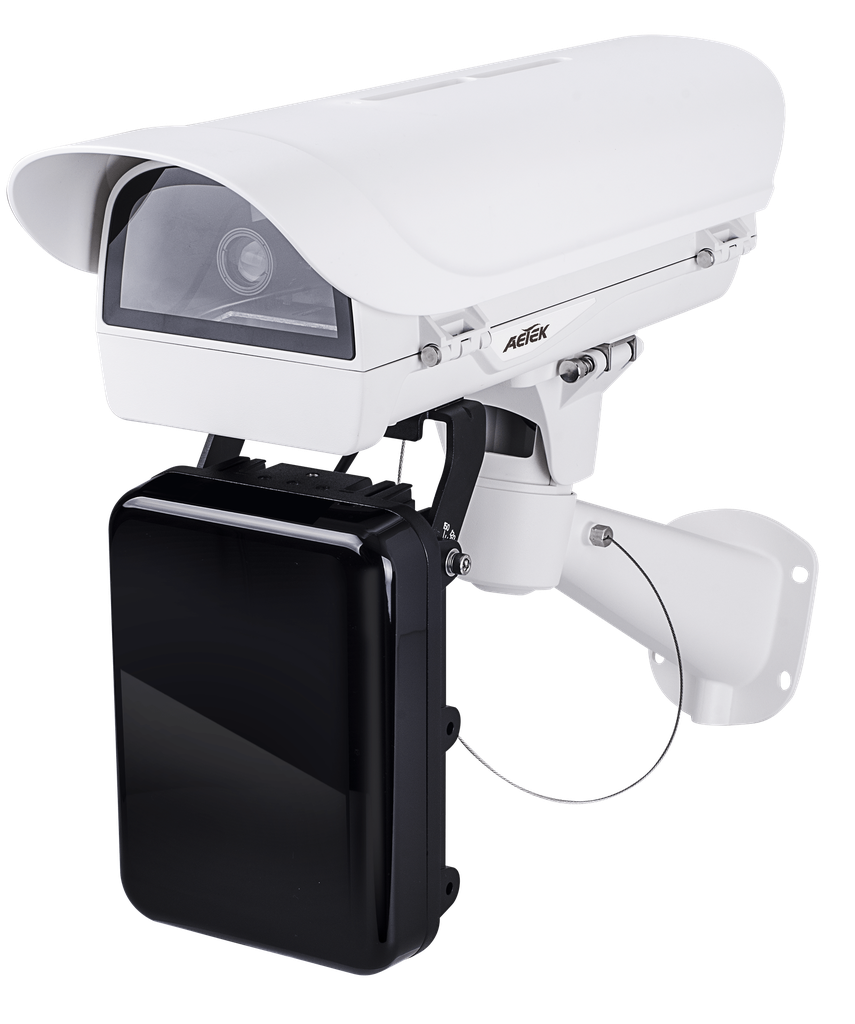 Professional Side-Opening AC24V Cast Aluminum Camera Housing 
IR Lights catch vehicle speed Max: 150km/h(93MPH)
AC24V input, Window heater & Blower,-20°C ~ 50°C
VR-806-2040:80W External VAIR Illuminator
BK-101: wall mount bracket
Cover 2-Lanes 10~20m distance. Catch speed max:150km/h

