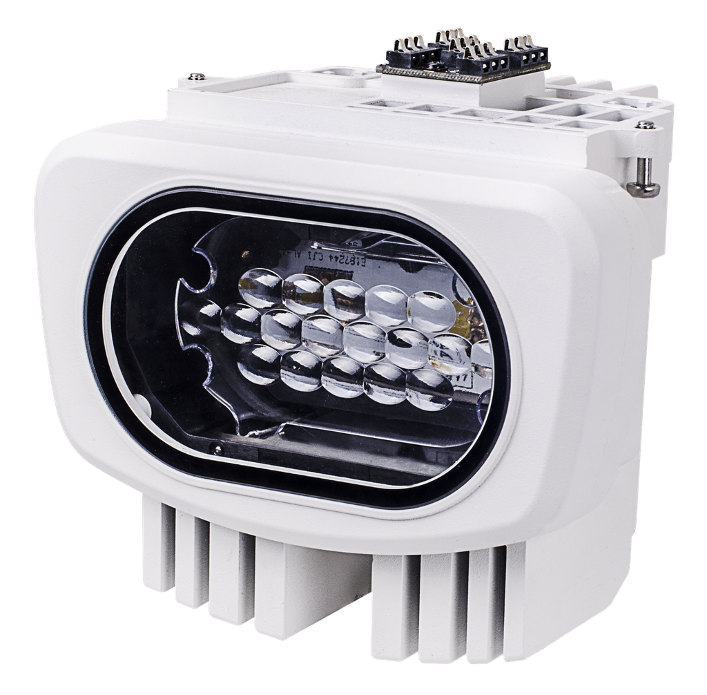 [VR-481] 48W Snap-in 850mn IR LED illuminator 
Vari angle from 10˚ ~ 30˚
IR distance 150 ~ 350M